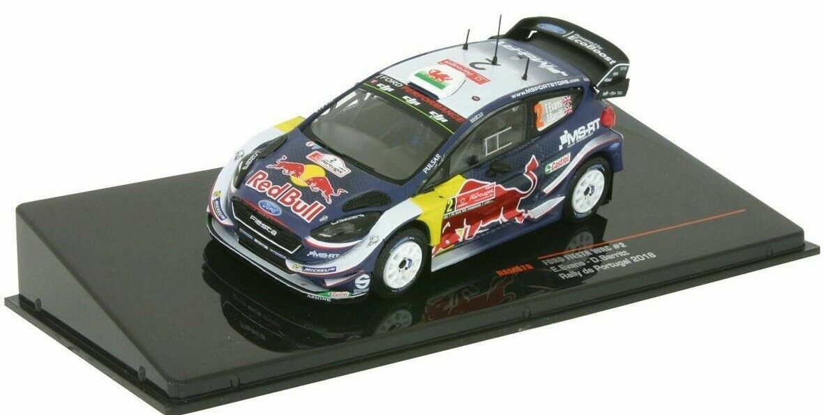 Ford Fiesta WRC N°2 du Rallye du Portugal de 2018 modèle réduit de course