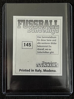 STICKER PANINI BUNDESLIGA Fussball ' 95 Miroslav Kadlec Kaiserslautern