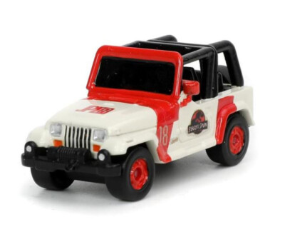 Jada NANO Hollywood Rides JURASSIC World JEEP Wrangler + Explorer