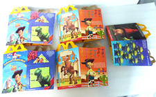 Lot of 5 Vintage 1999 McDonald Disney Pixar Toy Story 2 Happy Meal Box