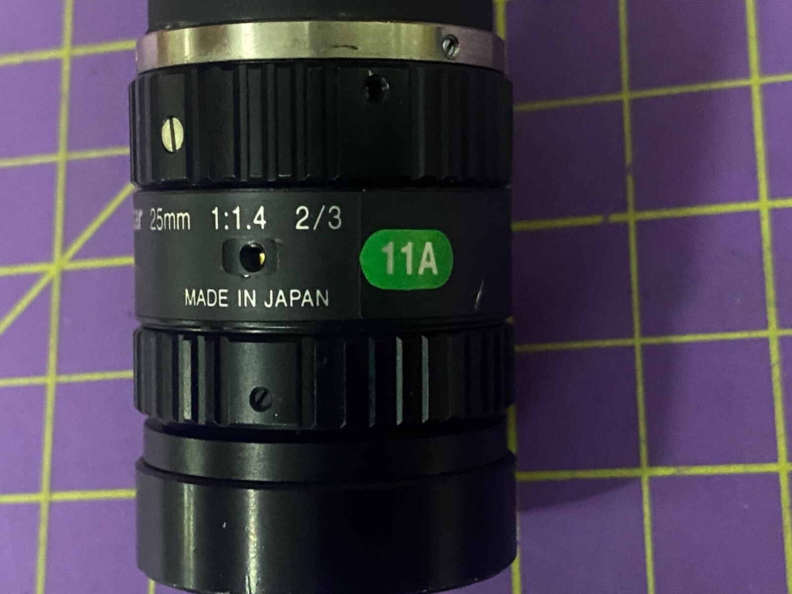 GO Edmund Optics EO1312MGL CCD Monochrome USB Camera with Computar 25mm Lens eBay