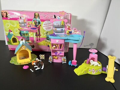 Barbie Stylin Pup Pet Playset Pets For Barbie Dog House Spa Pet Store  Grooming