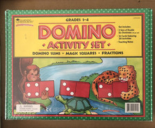 NEW Lakeshore Resources Domino Activity Set Grades 1-4 Dominoes Math Fractions
