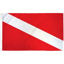 DIVER 3'x5' NOVELTY POLY FLAG