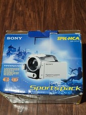 Sony SPK-HCD Waterproof Underwater Sports Pack for HandyCam - Black Clear