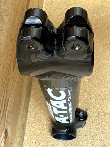 Answer A-TAC 1" x 130mm Threadless Stem 25.4mm Handlebar Clamp Vintage - Picture 8 of 9