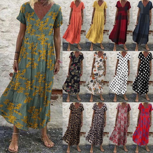 Beach Dress Ladies Maxi Dresses | eBay