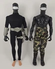 Vintage 1996 Hasbro GI Joe Commando Snake Eyes Action Figure Doll Lot of 2
