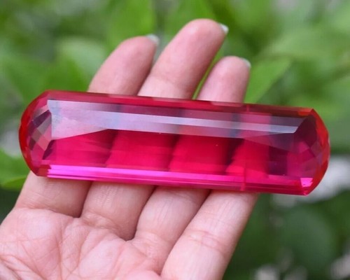 150.27 Ct Burmese Certified Natural Red Ruby Flawless Fancy Cut Loose Gemstone - Picture 5 of 5