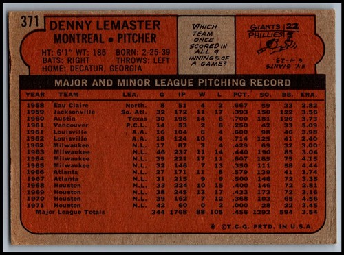 1972 Topps Baseball Cards - You Pick - aaalvins - Picture 113 of 133