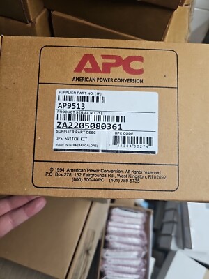 AMERICAN POWER CONVERSION APC AP9513 NetShelter VX/SX Door Sensor Switch Kit NEW