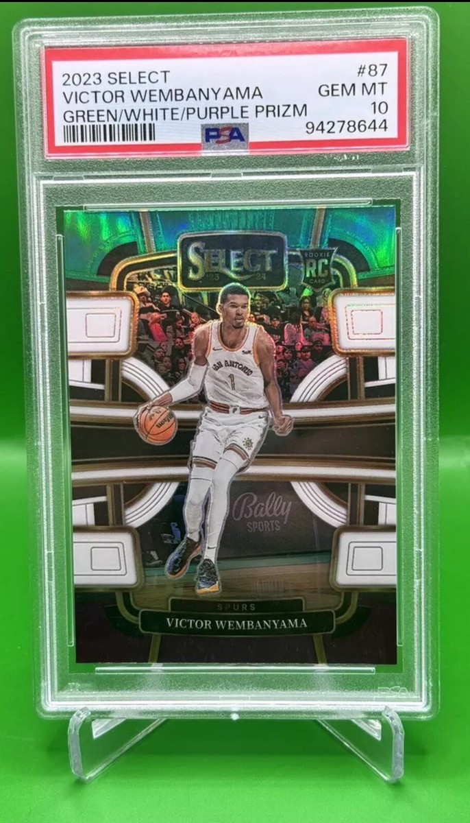 m*e様 PSA10選択した未来 宗介 かなめ SP サイン 富士見　ヴァイス 2023 ROOKIE PSA 10 RARE Victor Wembanyama Green White Purple PRIZM