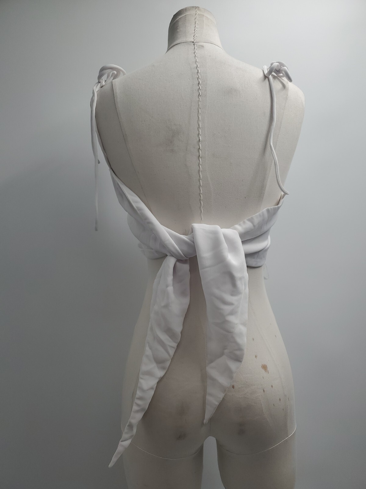 Superdown Women's Polyester Blend White Spaghetti… - image 8