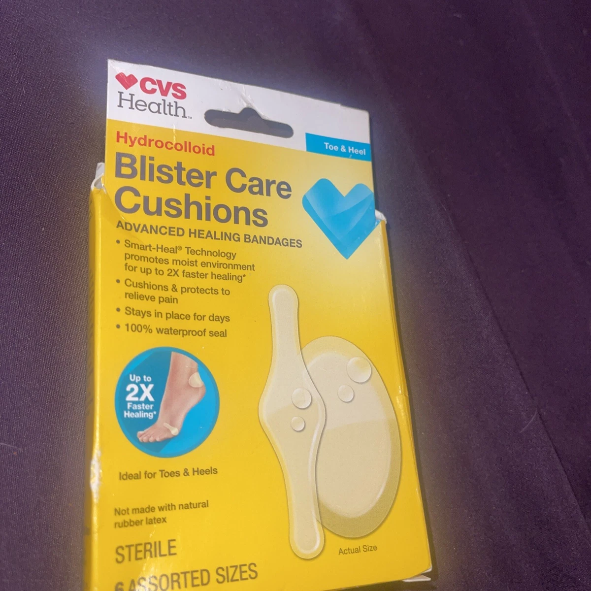 CVS Health Blister Care Cushions Toe heel 1pk Exp 5 24 eBay
