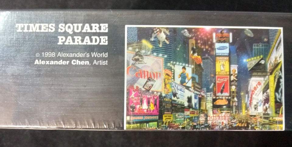 F.X Schmid 1000 Piece Puzzle Times Square Parade 1998 - Sealed - Image 4 of 4