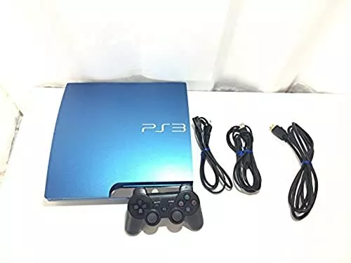 SONY PS3 PlayStation 3 320GB CECH-3000 Splash Blue Console LIMITED