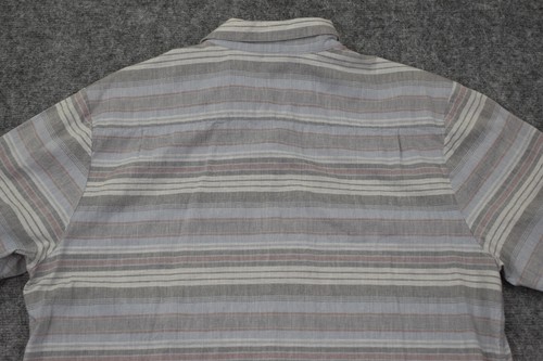 Volcom Shirt Adult XXL Multicolor Striped Button Up Skater Skateboard Mens - Picture 11 of 12