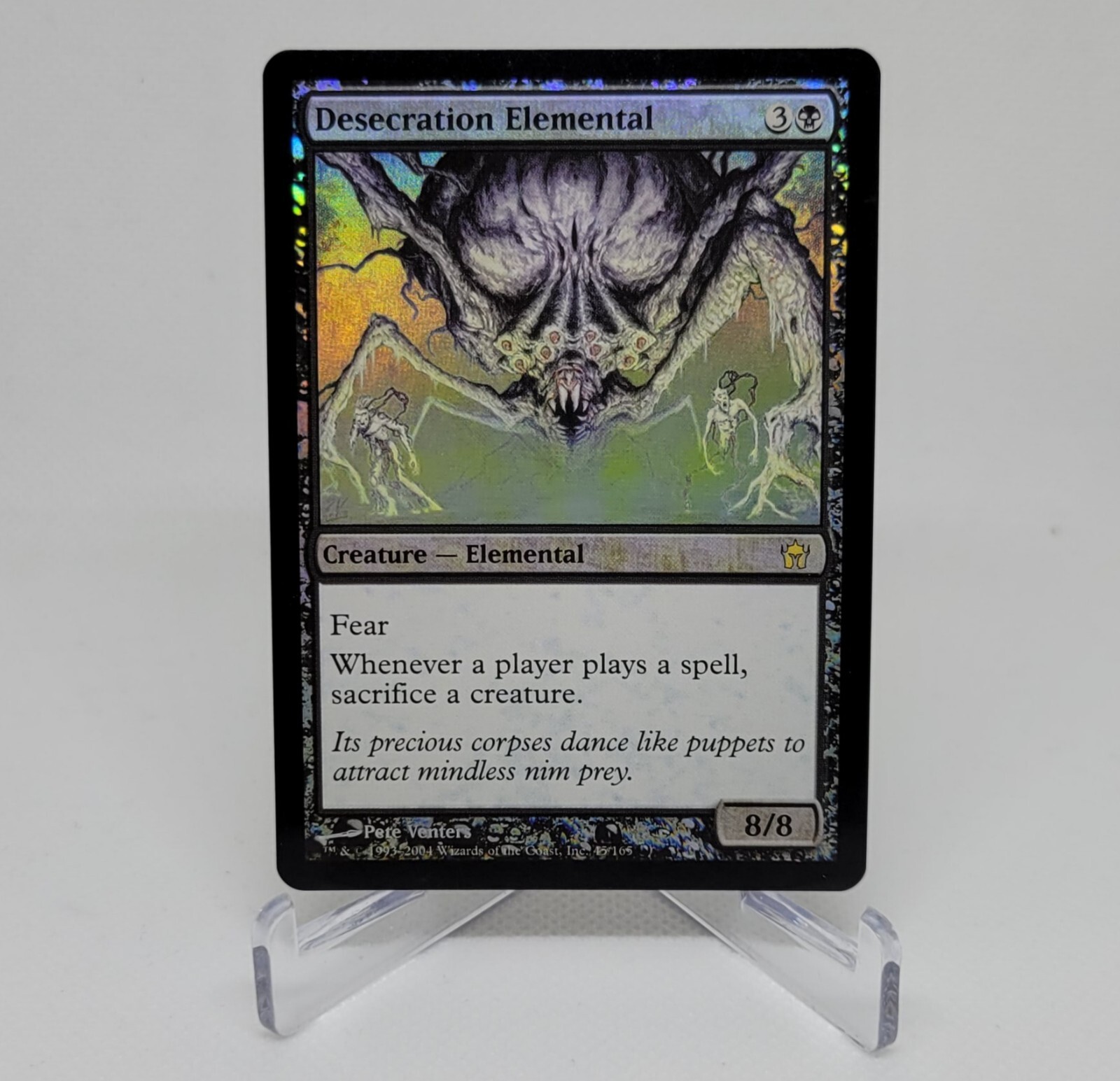 Desecration Elemental Foil - MTG - Fifth Dawn - LP