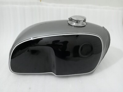 BMW R100 RT RS R90 R80 R75 ALLOY FUEL TANK BLACK & GRAY PAINTED +