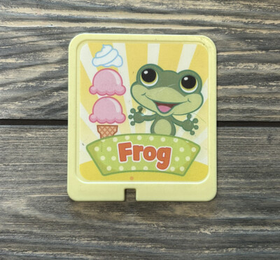 Leap Frog Scoop Learn Ice Cream Cart Replacement Piece Frog Creativity Card I1
