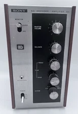 Sony SQA100 Solid State SQ Decoder Amplifier 2 Watts 2CH 24 RMTX G3D