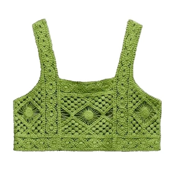 Zara Geometric Tank Tops for Women