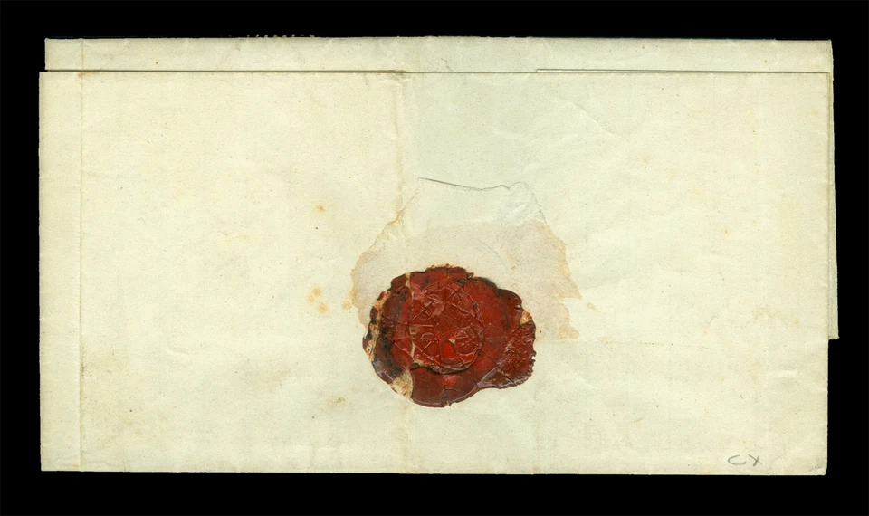 ARGENTINA 1873 inward commercial cover to Asuncion w/ Balcarce 1c +Moreno 4c - Image 2 of 2