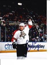 FLORIDA PANTHERS DMITRY KULIKOV SIGNED CELEBRATION 8X10