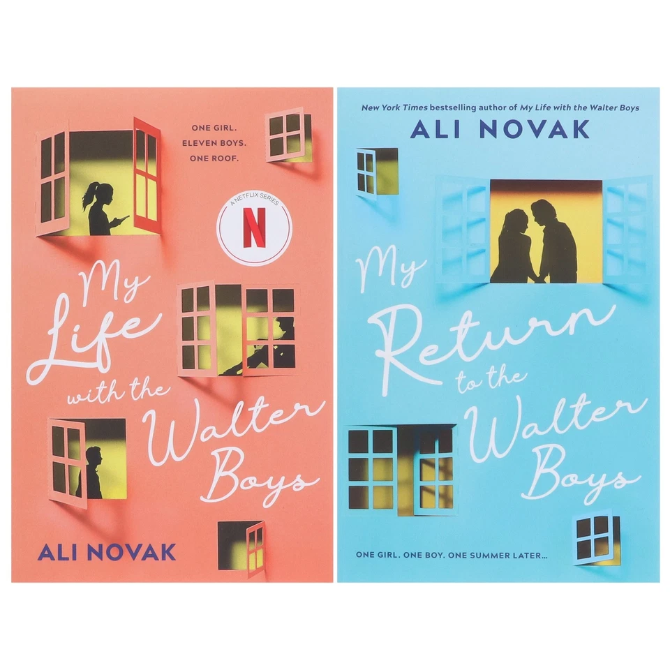 My Life with the Walter Boys Series By Ali Novak 2 Books Collection -Fiction -PB - Image 2 of 4