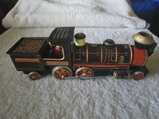 Vintage Modern Toys Frontier Locomotive 3535 Battery Operated Tin Train Untested