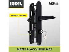 MSMB Straight Mortise Lock Set with Lever Handle for Storm Doors and Screen D...