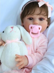 SCOM Realistic Reborn Baby Doll - 18” Lucy with Accessories - New in Box