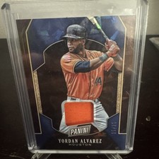 2019 Panini Black Friday Rookies and Prospects Relics /25 Yordan Alvarez #YA
