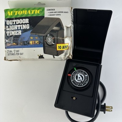 Intermatic Timer Raintight Heavy Duty 24-Hour Outdoor Lighting HB32R 10AMPS