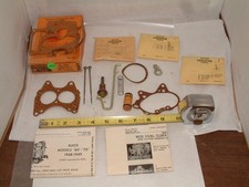 Nos Repair Parts Package Kit For Carter Wcd Carburetor 1948-49 Buicks
