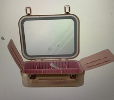 Impressions portable Vanity Venice Travel Case W/LED Makeup Mirror adjustable
