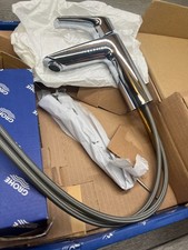 Grohe Bathroom Faucet Brass Chrome 1-Hole 1-Handle 1.2GPM 23990003 READ