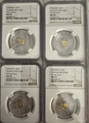 (4) 1/500 Coins NGC MS70  Bald Eagle .9999 Fine GOLD