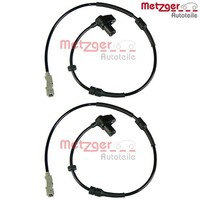 2X Sensor FüR Raddrehzahl Metzger 0900804 2 Sensor Raddrehzahl
