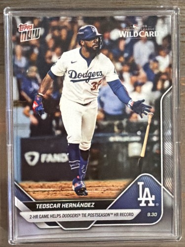 2025 Topps Now 803 Teoscar Hernández