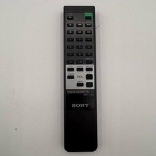 Sony Radio Cassette Remote Control RMT-C550 Black Tested Works
