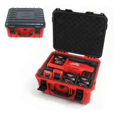 Waterproof Hard Case for Milwaukee M18 2848-20 Inflator Air Compressor BOX ONLY