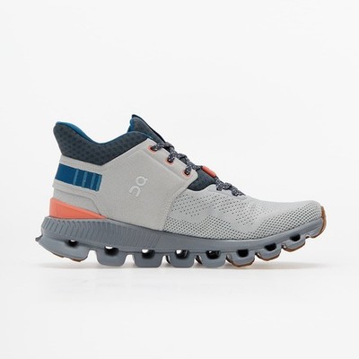 ON W CLOUD HI EDGE GLACIER/SHADOW DAMEN UK GRÖSSE 5,5 EU 38,5