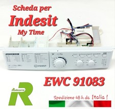 Scheda Madre Elettronica per Lavatrice Indesit EWC 91083 Lavabiancheria EWC91083