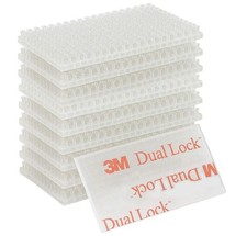 Dpm tapes Dual Lock SJ3560, 10 rechteckige Klebepads f&uuml;r Auto, Dashcam, Go Pro,