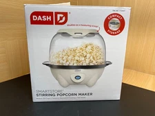DASH SmartStore Deluxe Stirring Popcorn Maker Hot Oil Electric Popcorn Machine