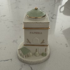 2002 Lenox Seaside Lighthouse Spice Jars - Paprika - Excellent Condition
