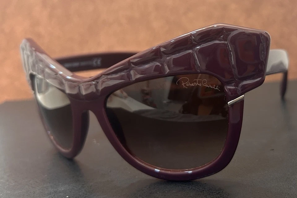 Gafas de sol Roberto Cavalli 750S Wild Diva de gran tamaño de diseñador Foto 2 de 4