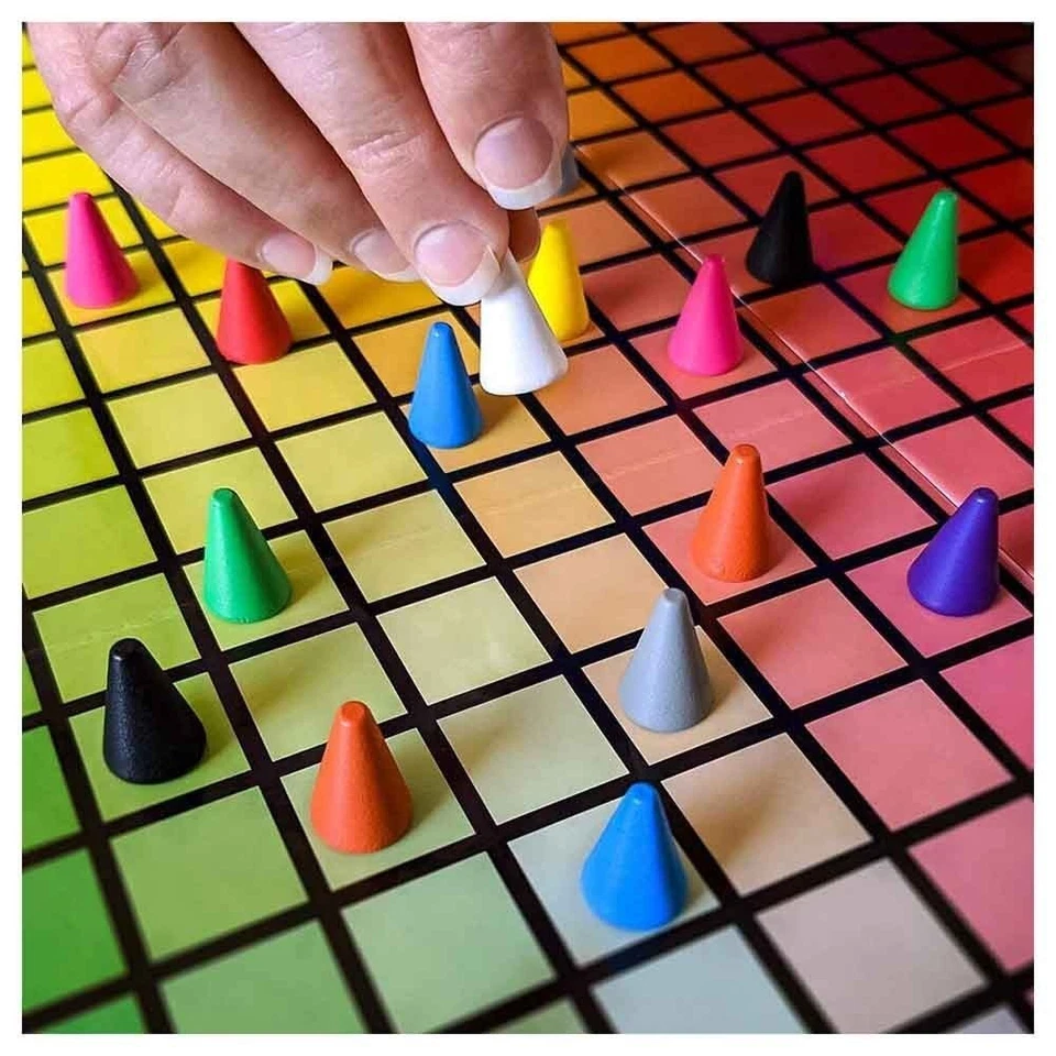 Hues and Cues Clever Colors Board Game For 3-10 Players Ages 8+ Creative & Fun - Image 4 of 4