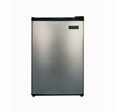 4.5 Cu. Ft. Compact Refrigerator - Stainless Steel